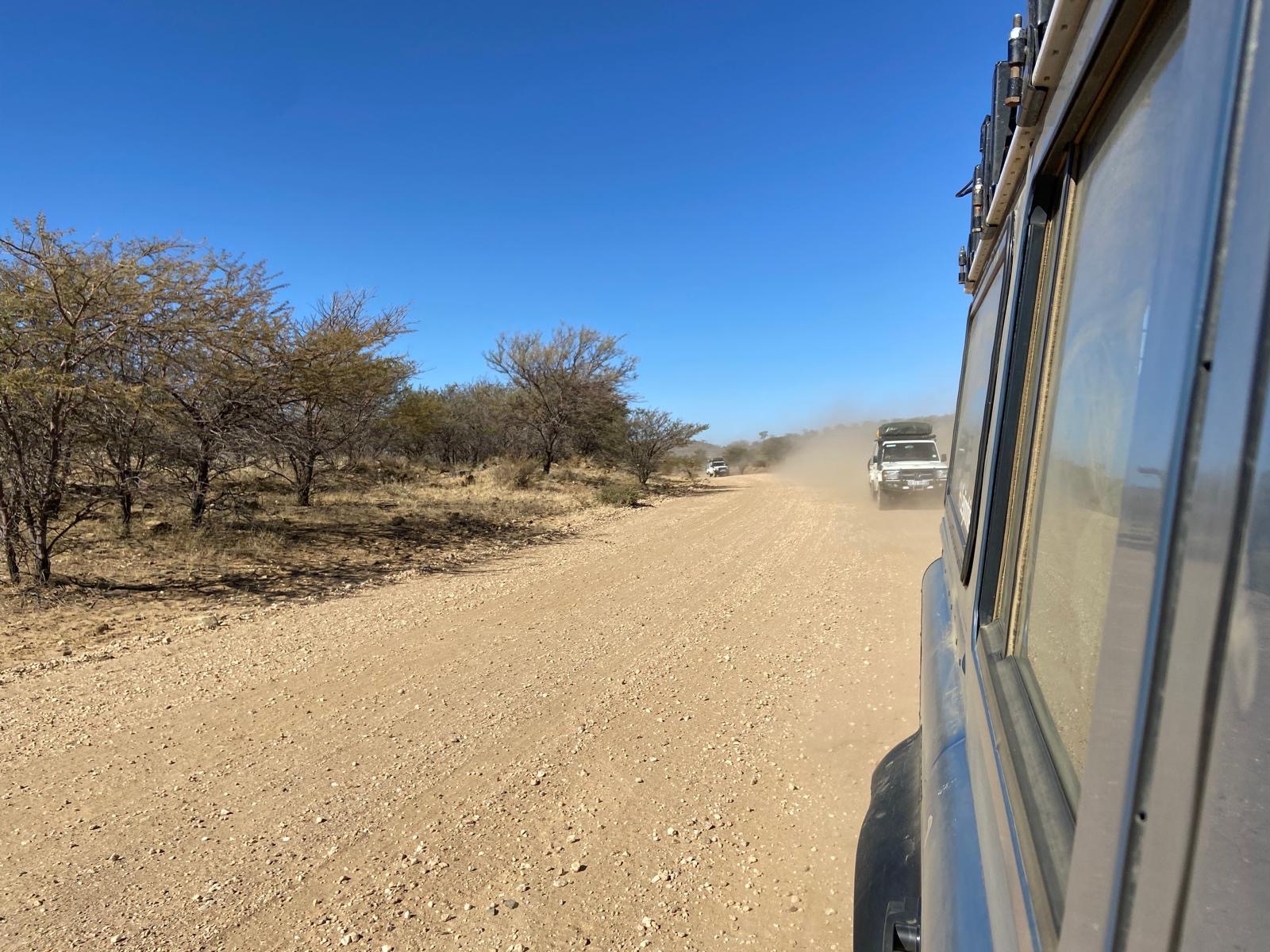 On the rocky road to Swakopmund